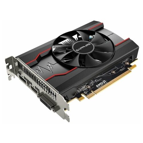 Видеокарта Sapphire PCI-E 11268-01-20G RX 550 4G OC AMD Radeon RX 550 4096Mb 128 GDDR5 12067000 DVIx1 HDMIx1 DPx1 HDCP Ret 1477000₽