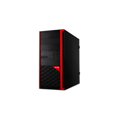 Altos P10 F7/Intel Core i5-11400 2.60GHz Hexa/8GB+256GB SSD/GF RTX3070 Twin Edge 8GB/noOS/3Y/BLACK+RED