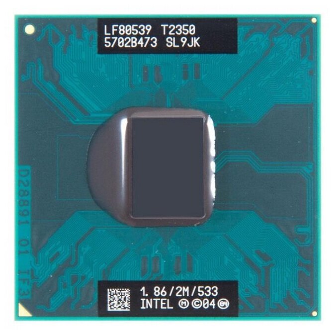 Процессор Core Duo T2350 , SL9JK