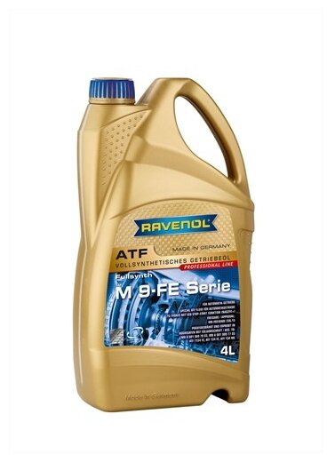 RAVENOL 4014835796096 4L ATF M 9FE-SERIE NEW трансмиссионное масло