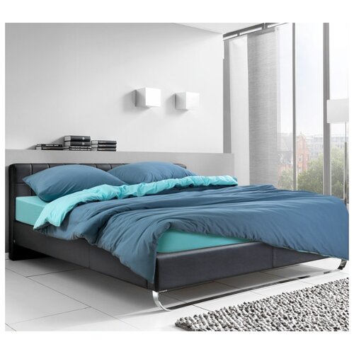 фото Комплект постельного белья морская лагуна, трикотаж, 2-х спальное текс-дизайн