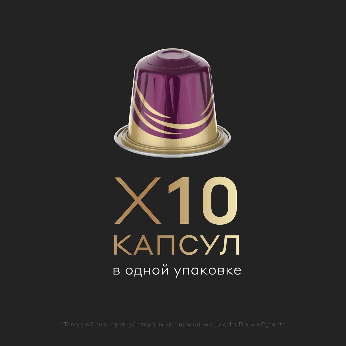 Набор кофе в капсулах Carte Noire PROFOND LUNGO #8, для системы Nespresso, 10 упаковок по 10 капсул - фотография № 5