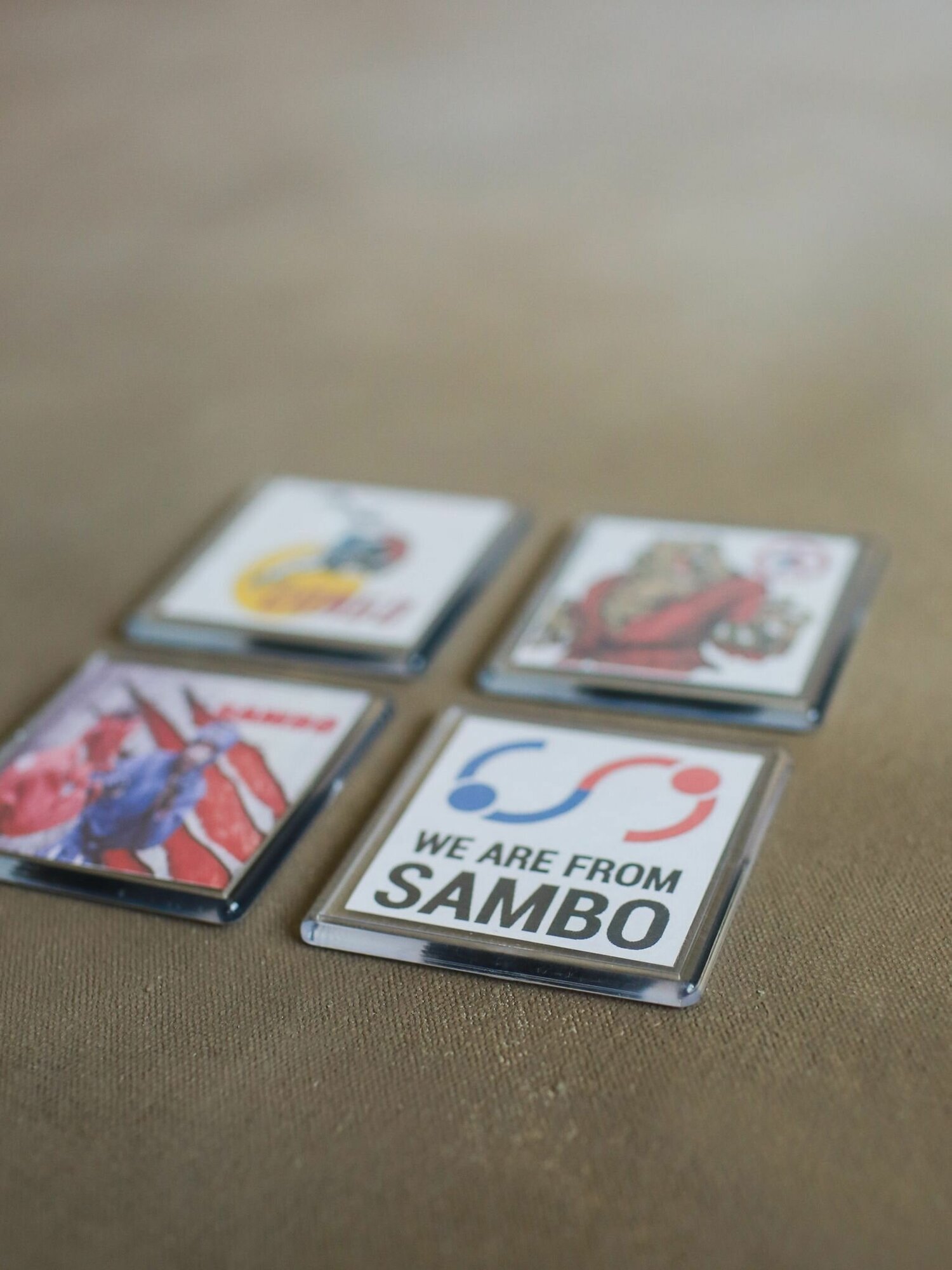 Набор магнитов для холодильника "Самбо" , сувенир , идея для подарка - фотография № 7