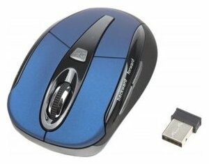 Беспроводная мышь Jet.A OM-U18G Black-Blue USB