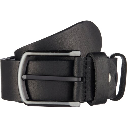 фото Ремень best for man, натуральная кожа, металл, подарочная упаковка, для мужчин, длина 130 см., черный