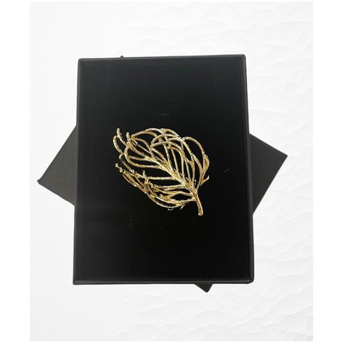 Брошь Листок