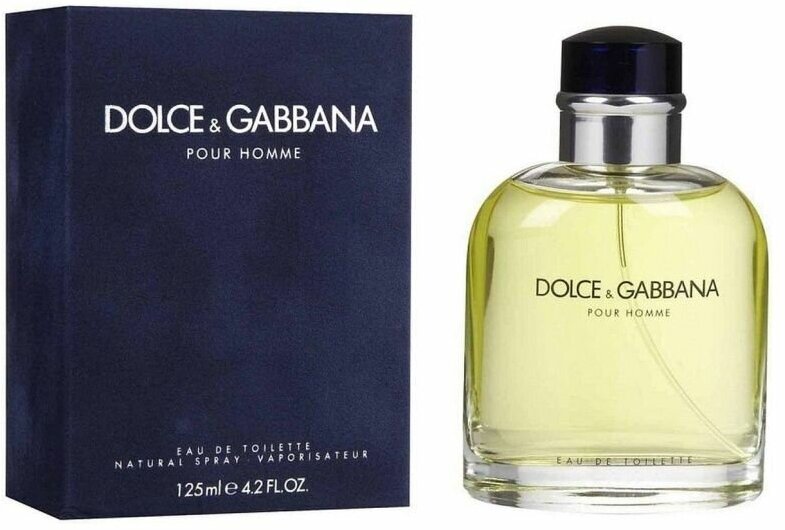 Туалетная вода Dolce&Gabbana Pour Homme, 125 ml