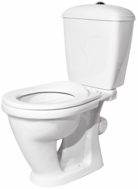 фото Унитаз-компакт Детский Стандарт Оскольская керамика 47901130032 белый, с сиреневой крышкой