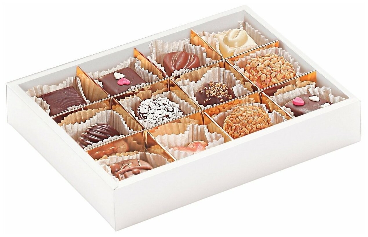 Коробка шоколадных конфет ручной работы Фраде/Frade - ФрадеАрт - Тициан - Венера перед зеркалом - Пенал на 12 конфет - фотография № 2