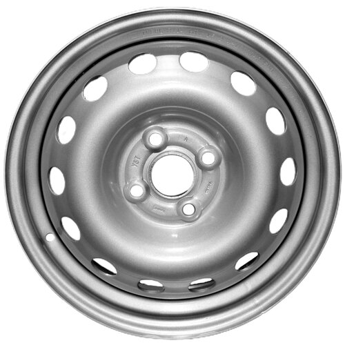 Диск колеса TREBL 8114 R15 SOLARIS серый металлик 1 шт