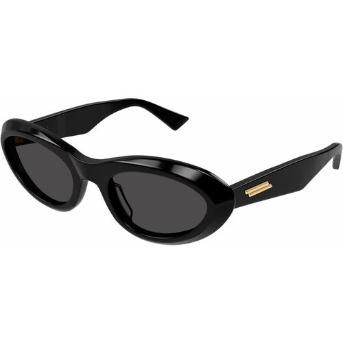 фото Солнцезащитные очки bottega veneta bv1191s 001, прямоугольные, для женщин, черный