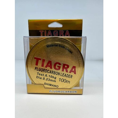 Леска TIAGRA SUPER SHIMANO флюорокарбон 0.23 мм. 6.10 кг. 100 м.