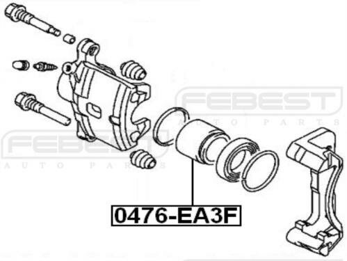 Поршень суппорта тормозного переднего Febest 0476-EA3F