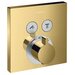 Термостат Hansgrohe ShowerSelect 15763990 для душа, полированное золото