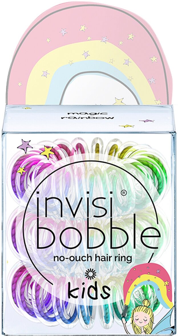 Invisibobble Резинка для волос Princess Sparkle, с подвесом, 3 шт (Invisibobble, ) - фото №11