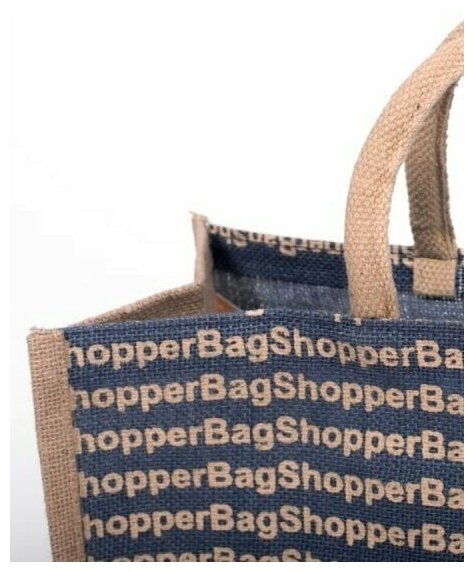 Сумка шоппер  Шоппер джутовый "Shopper bag", размер L