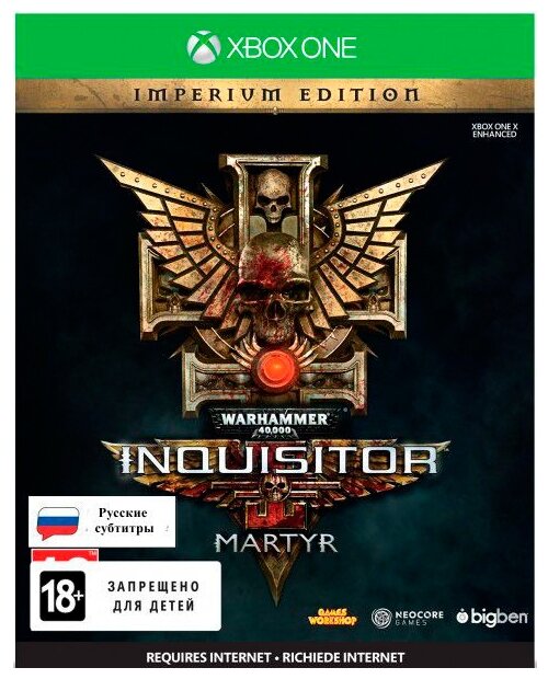 Xbox игра Bigben Warhammer 40,000: Inquisitor - Martyr Imperium Ed