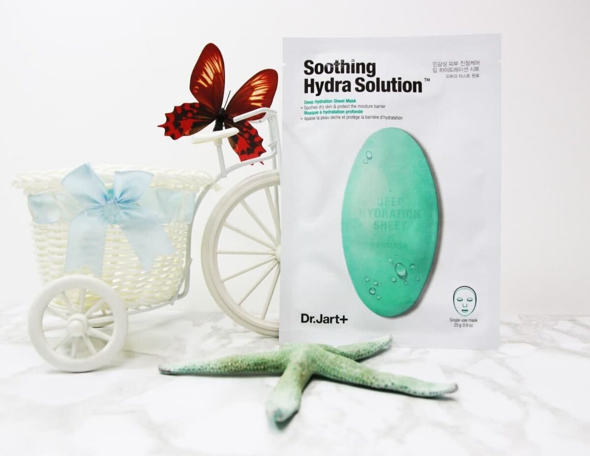 Dr.Jart+ Увлажняющая маска "Капсулы красоты" с алое вера Soothing Hydra Solution, 25 г (Dr.Jart+, ) - фото №18