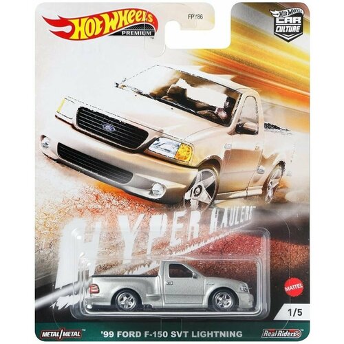 Машинка Hot Wheels PREMIUM CAR CULTURE премиальная 99 FORD F-150 SVT LIGHTNING FPY86/GRJ88 машинка hot wheels premium car culture премиальная 70 oldsmobile 442 fpy86 fyn74