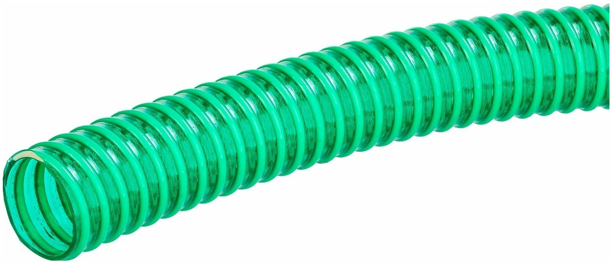 ЗУБР Шланг напорно-всасывающий со спиралью ПВХ, 3 атм, 19мм х 30м - фотография № 4