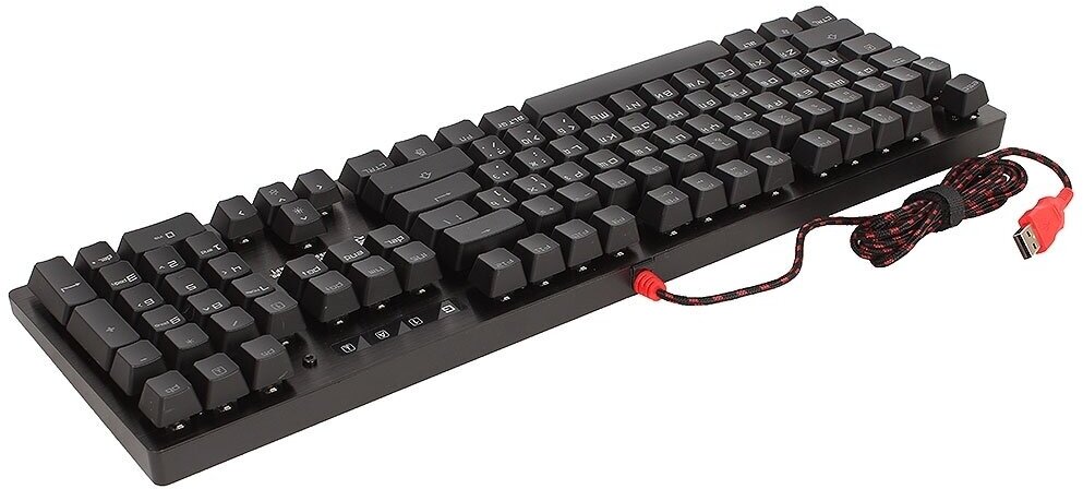 Клавиатура A4Tech Bloody B820R механическая черный USB for gamer LED (B820R BLACK (RED SWITCH))