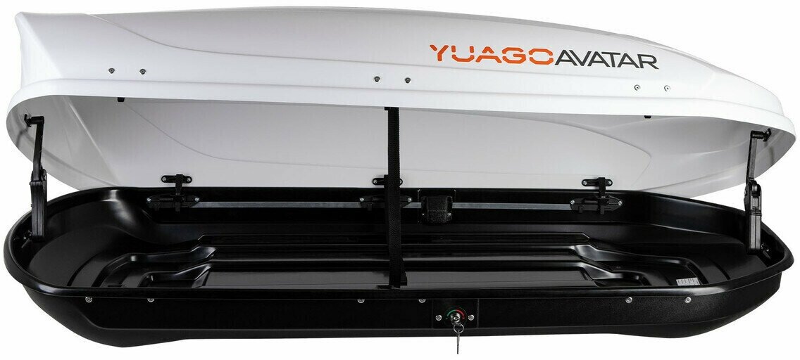 YUAGO Бокс на крышу YUAGO Avatar EURO 460L 186х86х46 белый