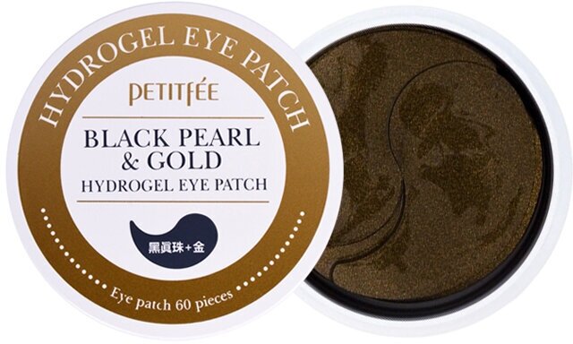 Petitfee Гидрогелевые патчи для глаз Black Pearl & Gold Hydrogel Eye Patch, 60 шт. - фотография № 17