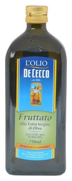 Масло оливковое De Cecco Fruttato - фото №4