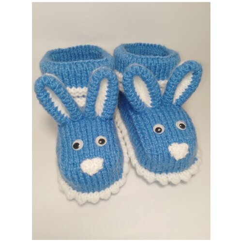 фото Носки детские вязаные- зайка лавка чудес ксении юг