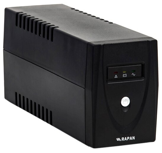 ИБП Бастион RAPAN-UPS 600 black (линейно-интерактивный, 600VA, 350W, 1xEURO, 1xC13) (RAPAN-UPS 600)