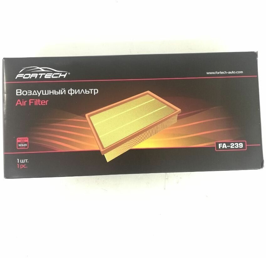 фото Воздушный фильтр Fortech FA-239 для Renault, ВАЗ (LADA), Dacia