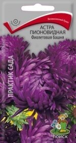 Астра пионовидная Фиолетовая башня 0,3гр. (Поиск)