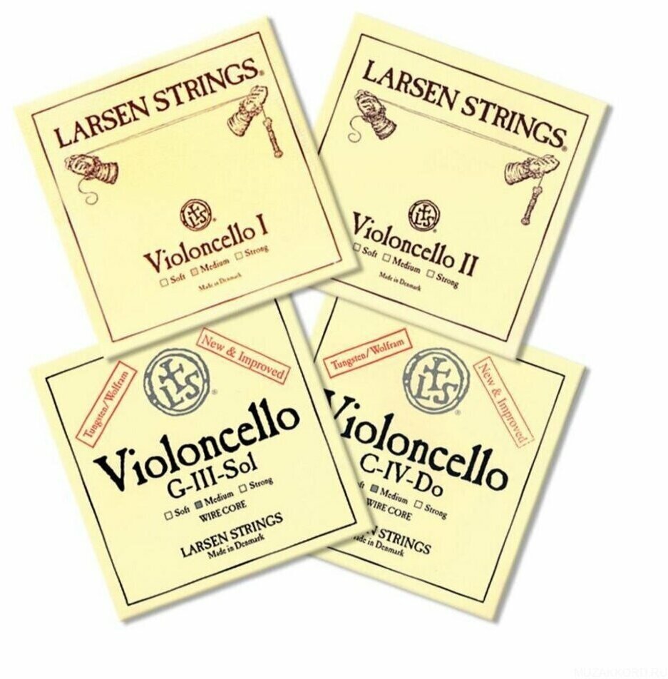 LARSEN Cello Strings Medium (A/D soloist's+G/C Magnacore) комплект струн для виолончели (639501)