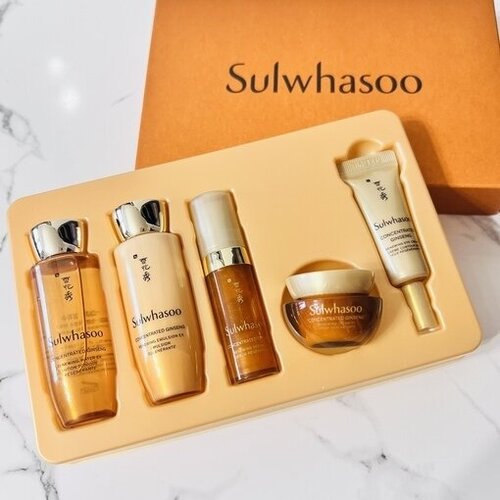 Sulwhasoo Антивозрастной набор миниатюр (5 items)Concentrated Ginseng Anti-Aging sulwhasoo perfecting routine kit 4 items