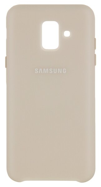 Накладка Samsung Dual Layer Cover для Samsung Galaxy A6 (2018) A600 EF-PA600CFEGRU золотистая