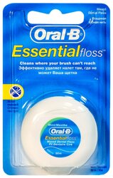 Oral-B зубная нить Essential вощеная