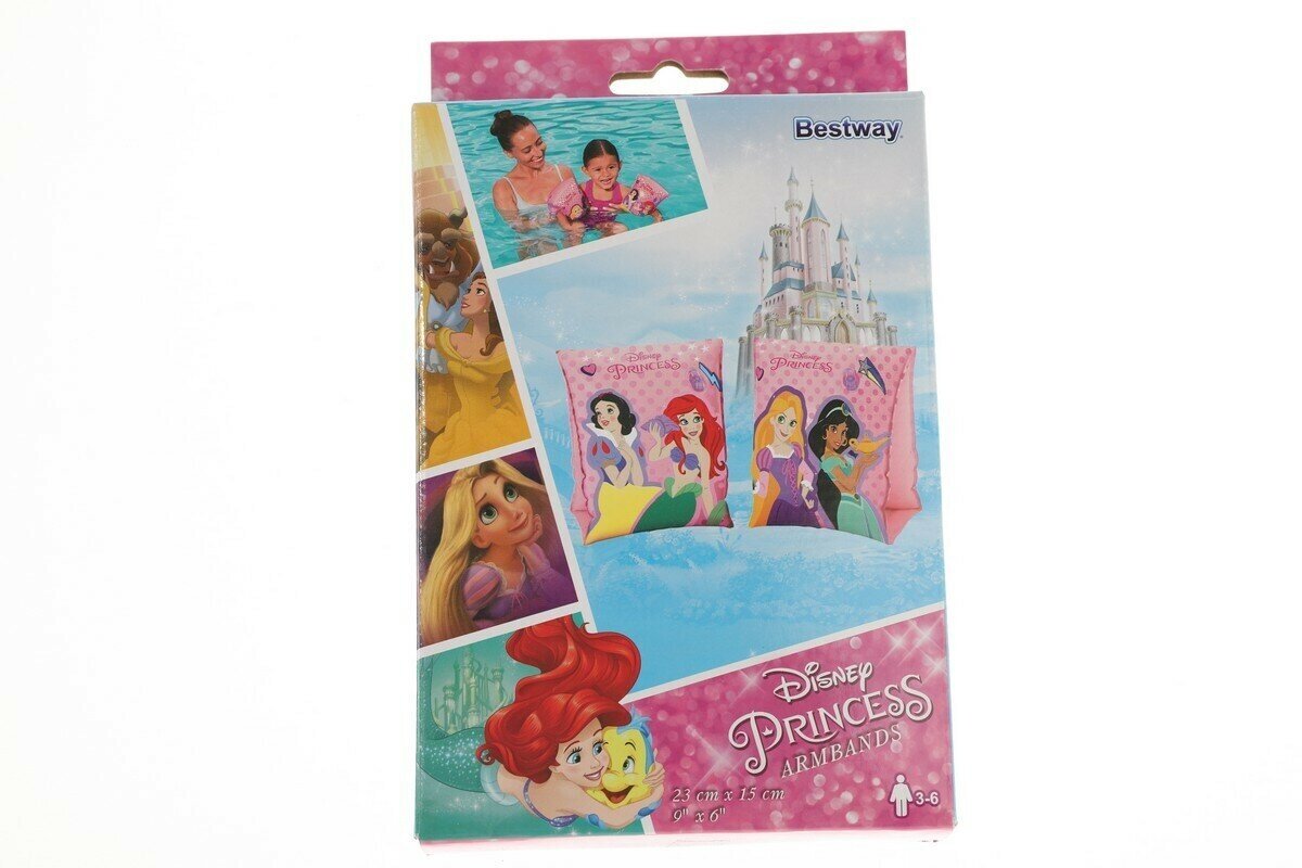 Bestway Надувные нарукавники Disney Princess, 3-6 лет, 23х15 см. - фото №5