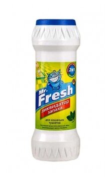 Mr.Fresh Ликвидатор запаха Mr.Fresh 2в1 для кошачьих туалетов, 500 г - фотография № 4