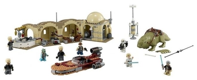 Конструктор LEGO Star Wars 75052 Кантина Мос Эйсли — купить сегодня c доста...