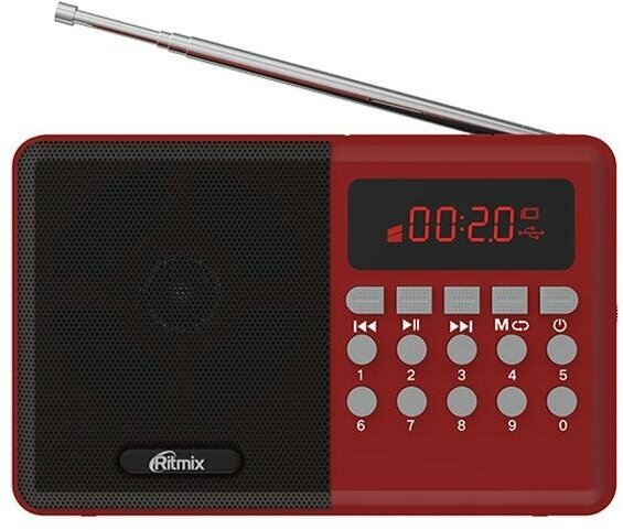 Радиоприемник Ritmix RPR-002 Red