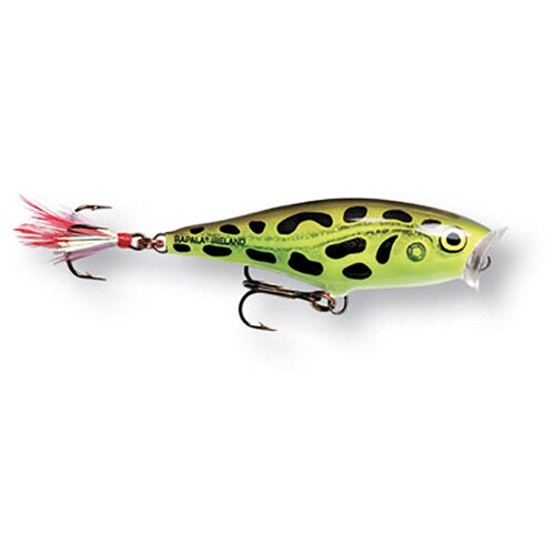 воблер rapala skitter pop 07 cln Воблер для рыбалки RAPALA Skitter Pop 07, 7см, 7гр, цвет LF, плавающий