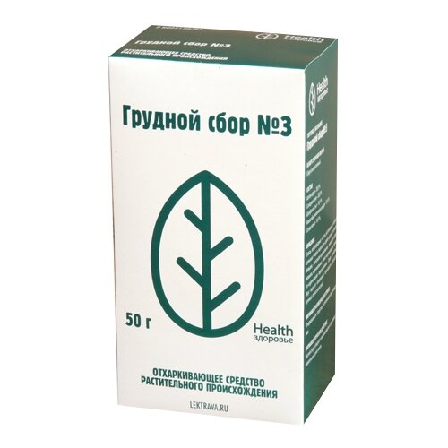 Здоровье Health сбор Грудной №3, 50 г