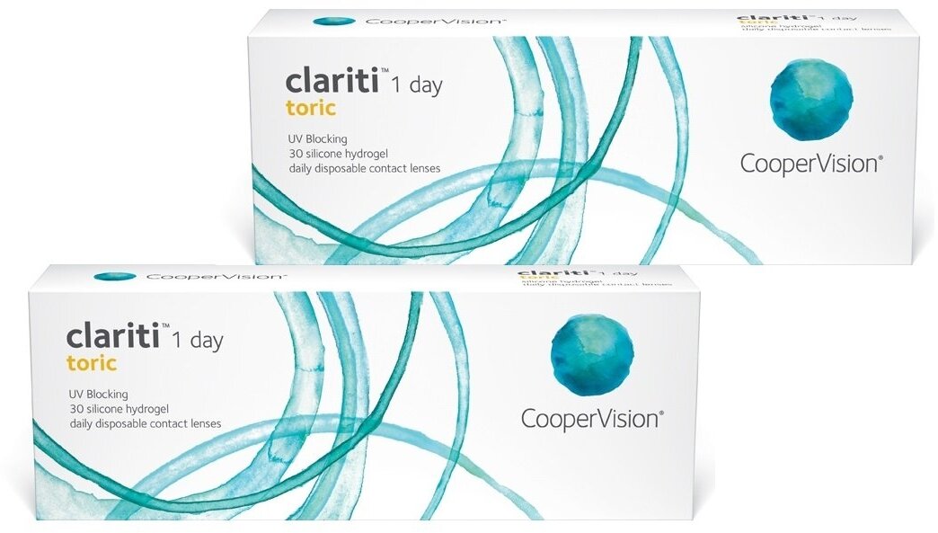 Контактные линзы CooperVision Clariti 1 day toric 30 шт.