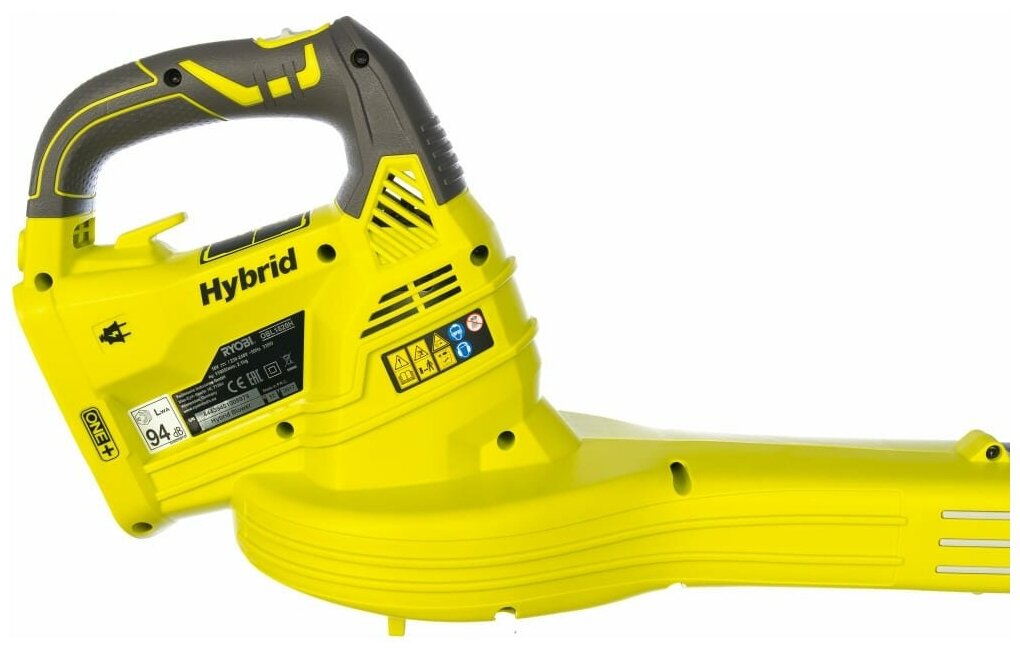 аккумуляторная воздуходувка Ryobi OBL1820H, 18 В, без акб и з/у - фото №10
