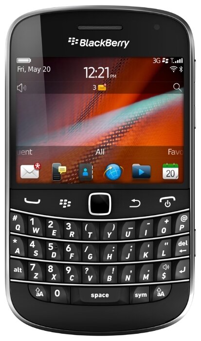 Смартфон BlackBerry Bold 9900, 1 SIM, черный