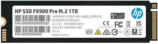 Накопитель SSD HP 1.0Tb FX900 Pro Series (4A3U0AA) - фото №9