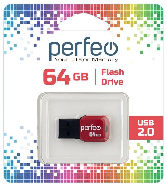 USB флешка Perfeo USB 64GB M02 Black