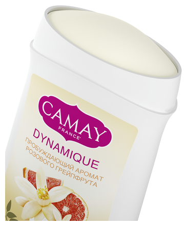 CAMAY Дезодорант-антиперспирант Dynamique Grapefruit, стик 40 мл 40 г — фото 1
