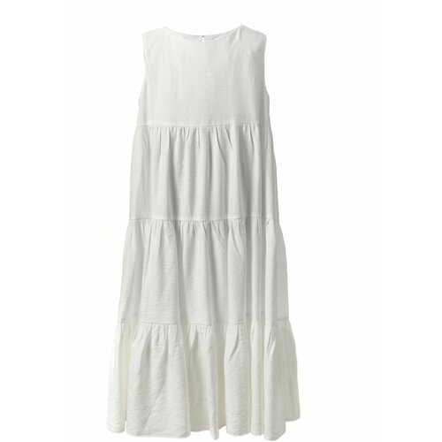 Платье Андерсен, размер 152, белый, экрю