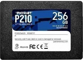 Patriot носитель информации SSD 256Gb P210 P210S256G25